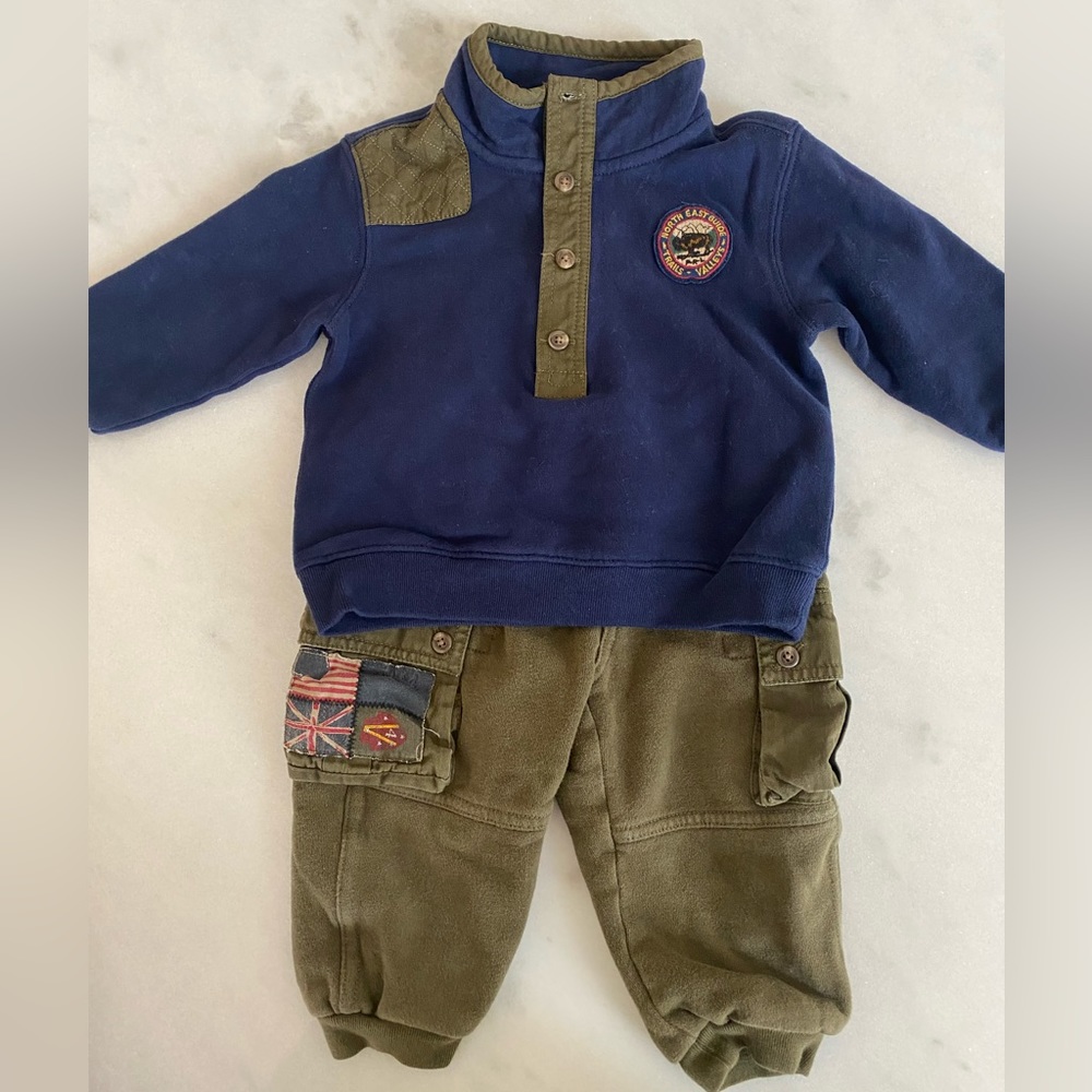 Polo by Ralph Lauren sweatshirt set